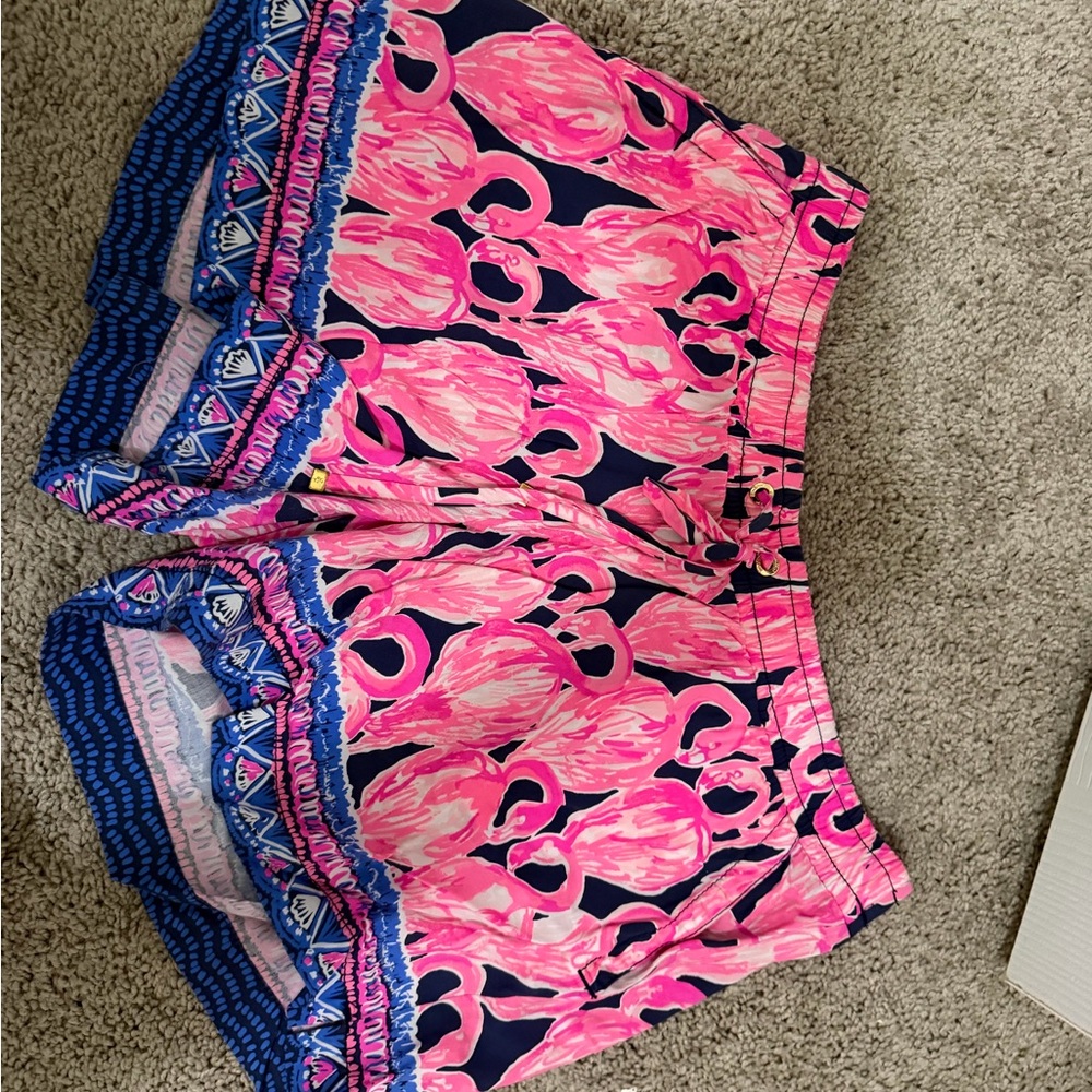 Lilly Pulitzer Pink and Blue Patterned Garment